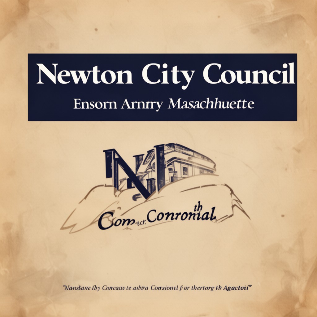 AI-generated illustration of Newton City Council