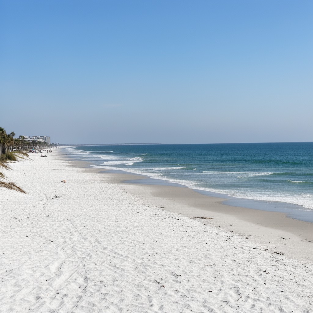 AI-generated illustration of Inlet Beach, Florida