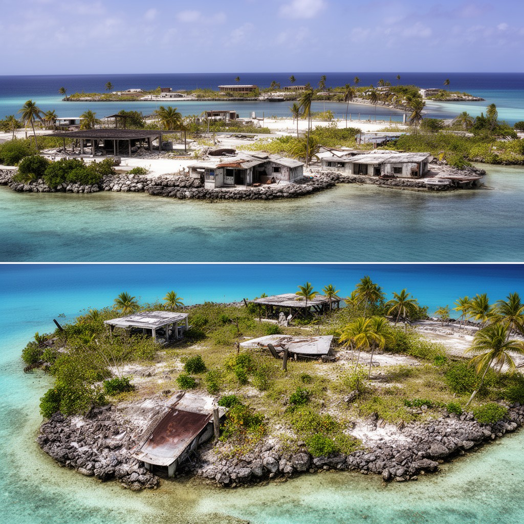 AI-generated illustration of Maloelap Atoll