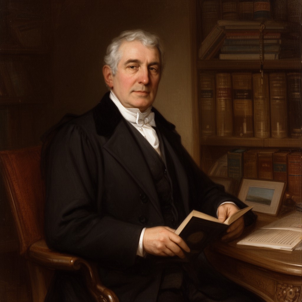 AI-generated illustration of William White