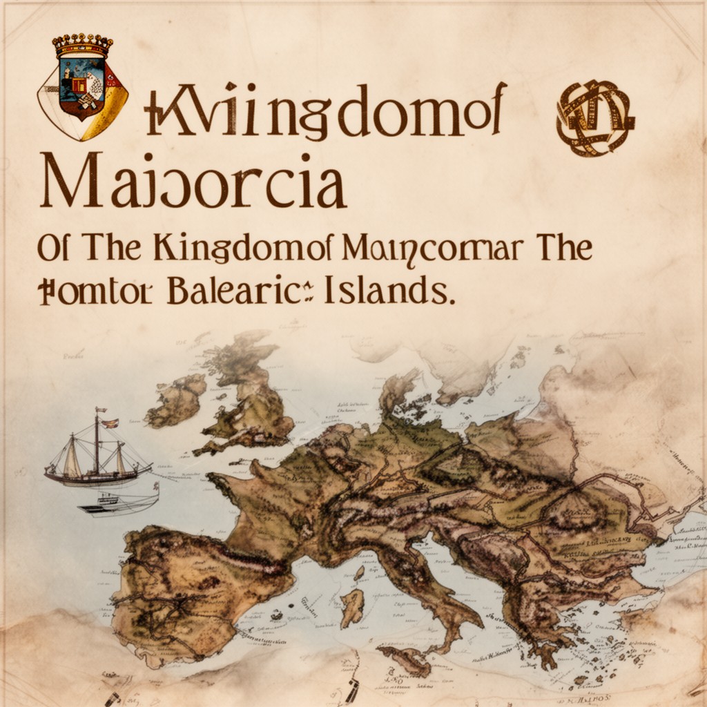 AI-generated illustration of Kingdom of Majorca