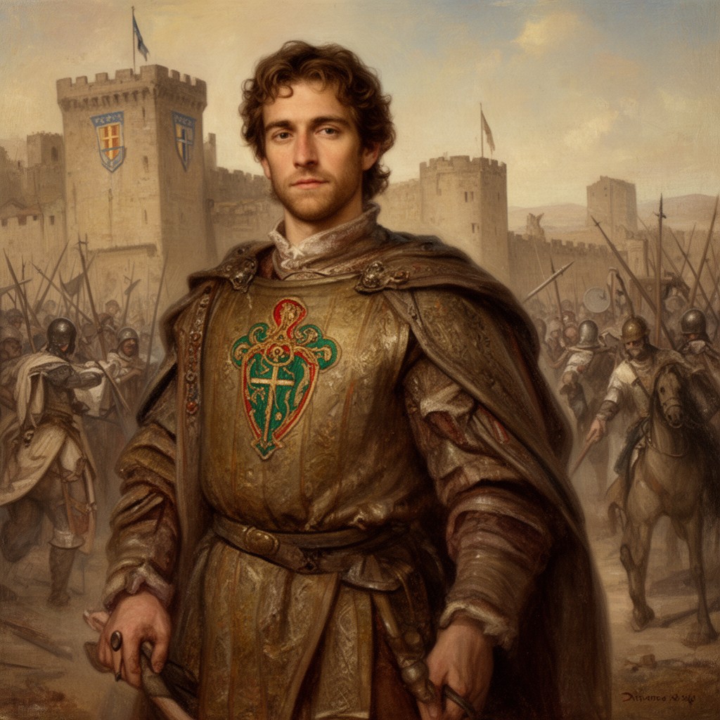 AI-generated illustration of Peter II of Aragon