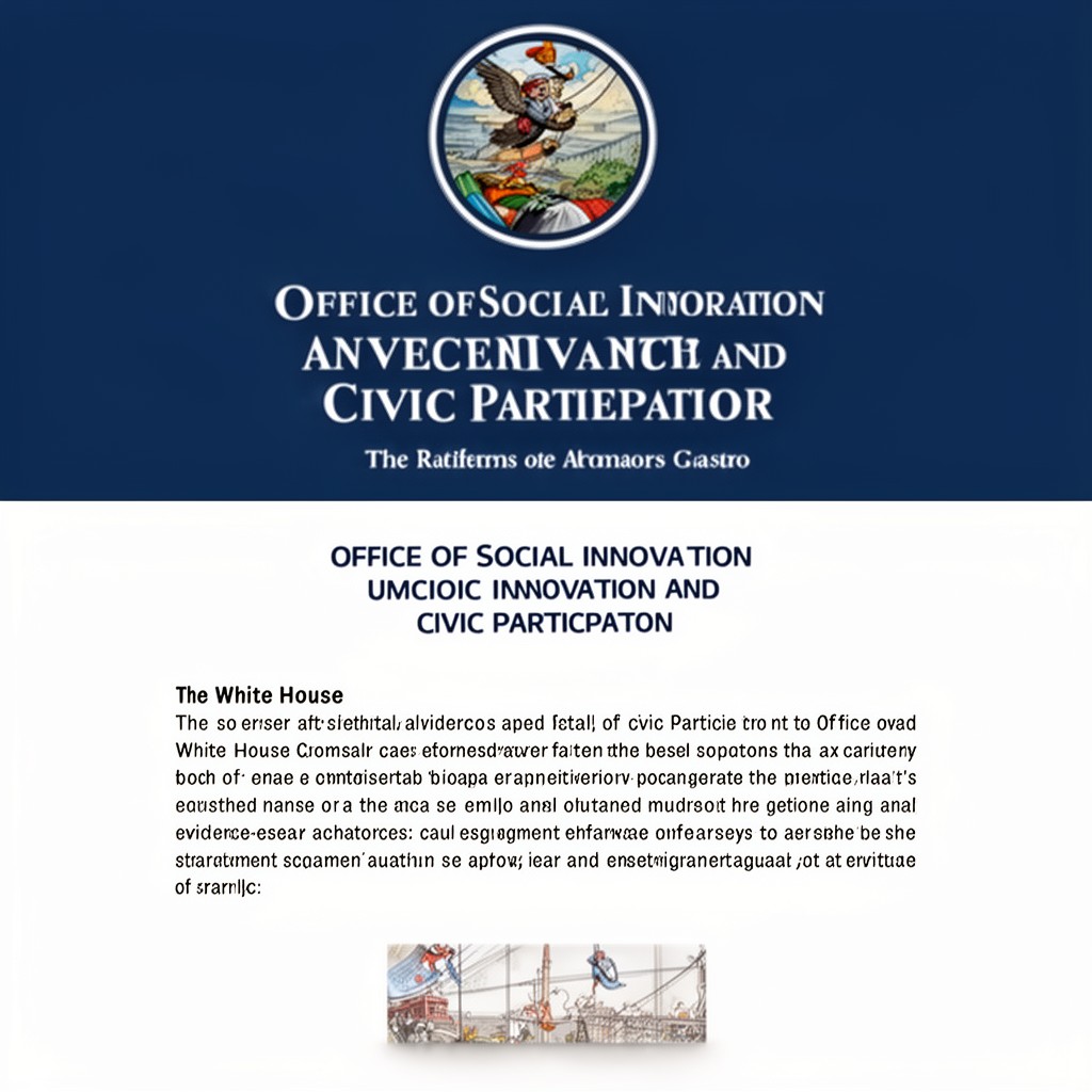 AI-generated illustration of Office of Social Innovation and Civic Participation