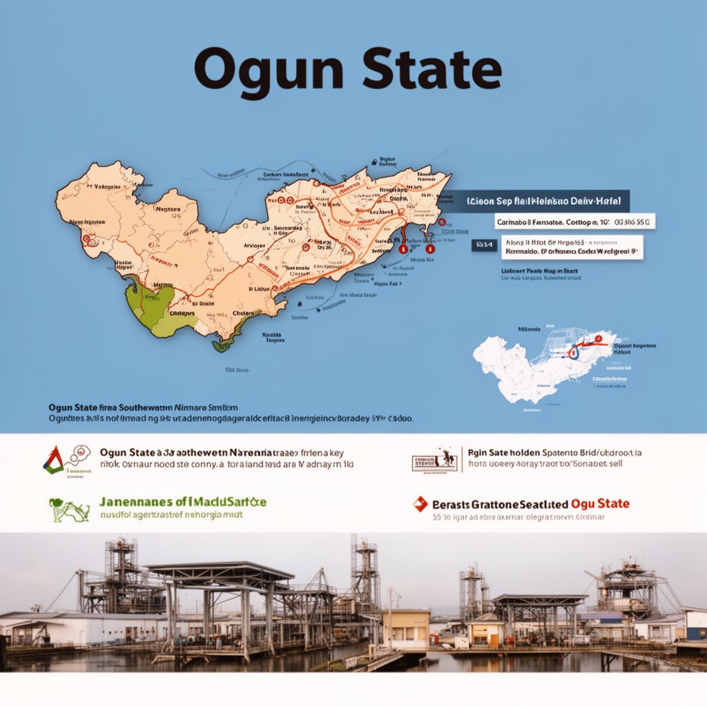 AI-generated illustration of Ogun State