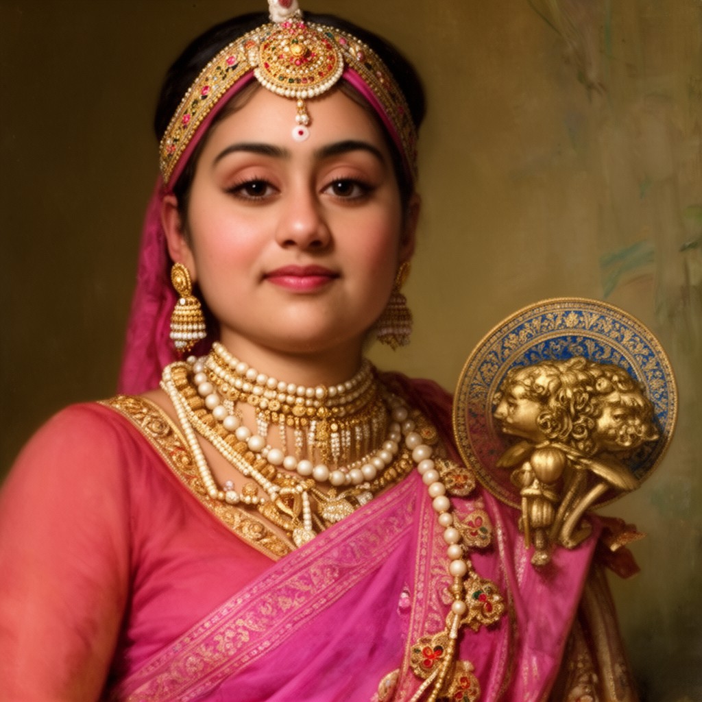 AI-generated illustration of Gaekwad of Baroda