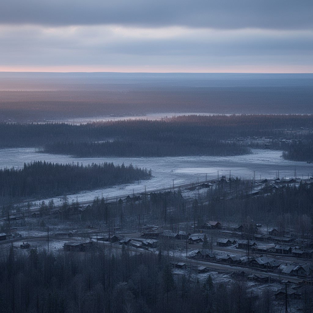 AI-generated illustration of Arkhangelsk Oblast