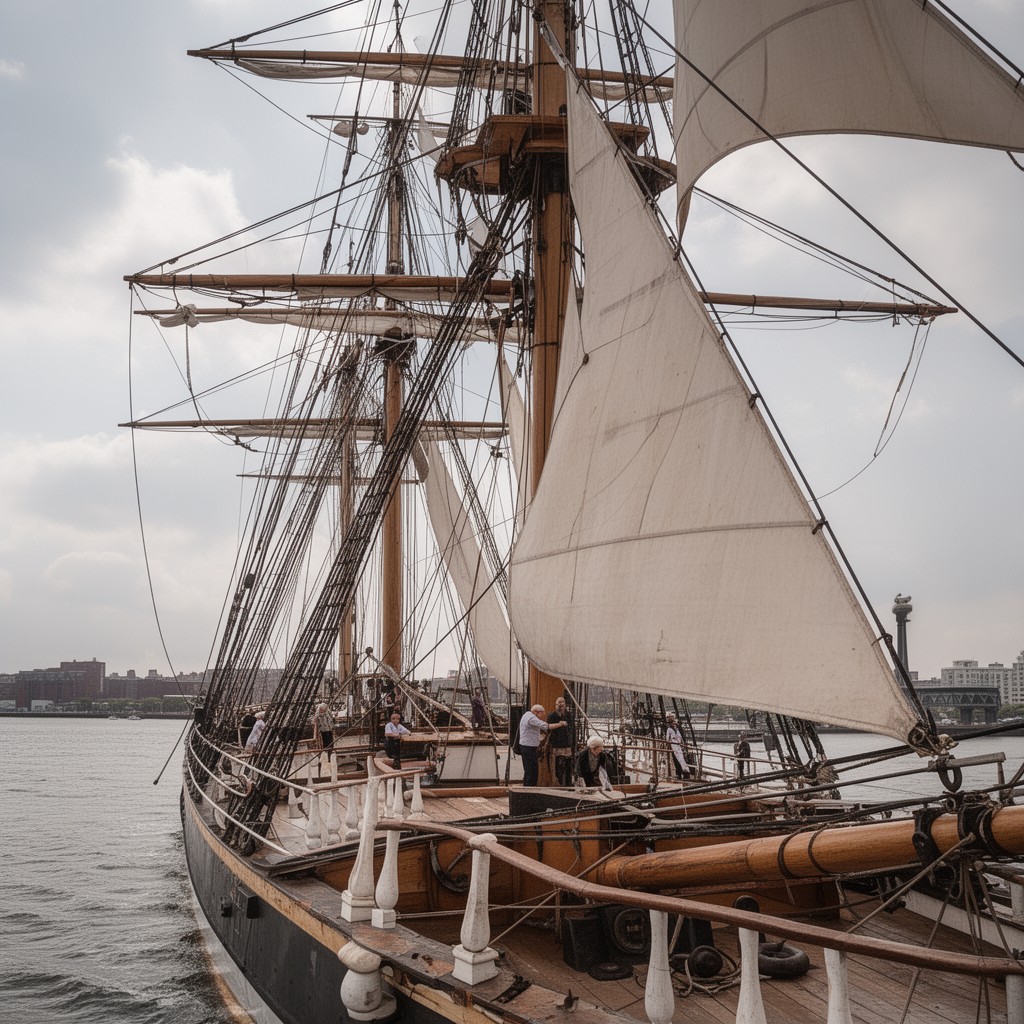 AI-generated illustration of Old Ironsides