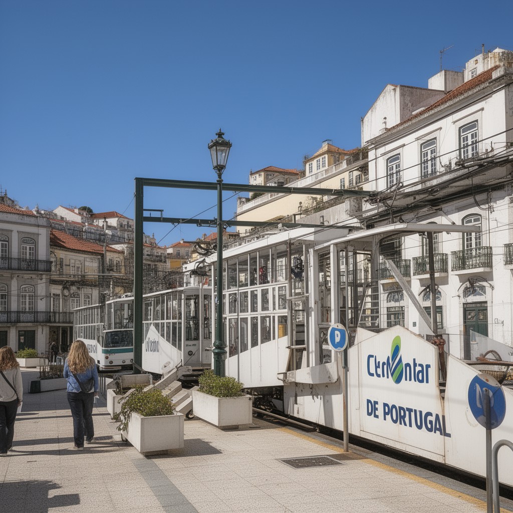 AI-generated illustration of Urbanos de Lisboa