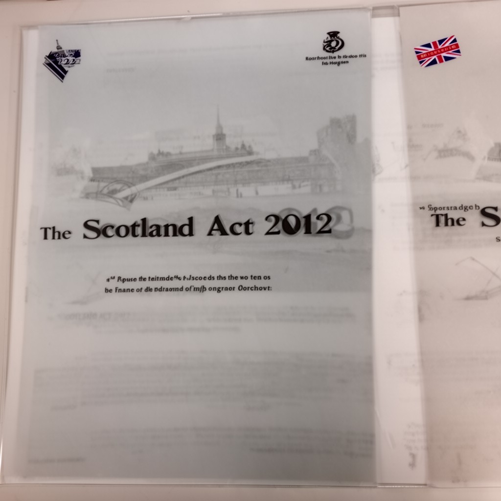 AI-generated illustration of Scotland Act 2012