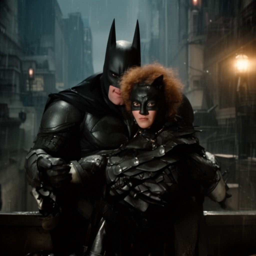 AI-generated illustration of Batman Returns