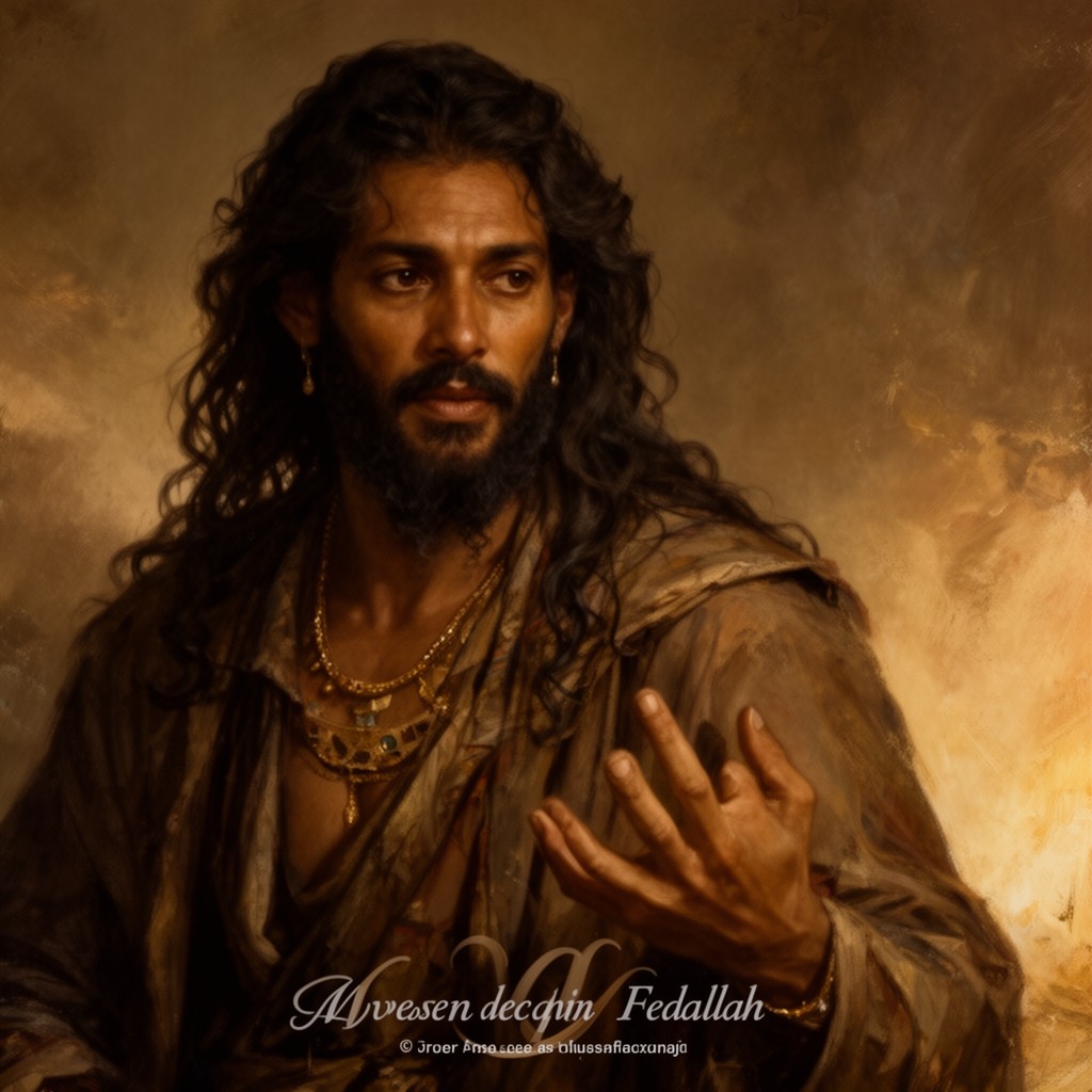 AI-generated illustration of Fedallah