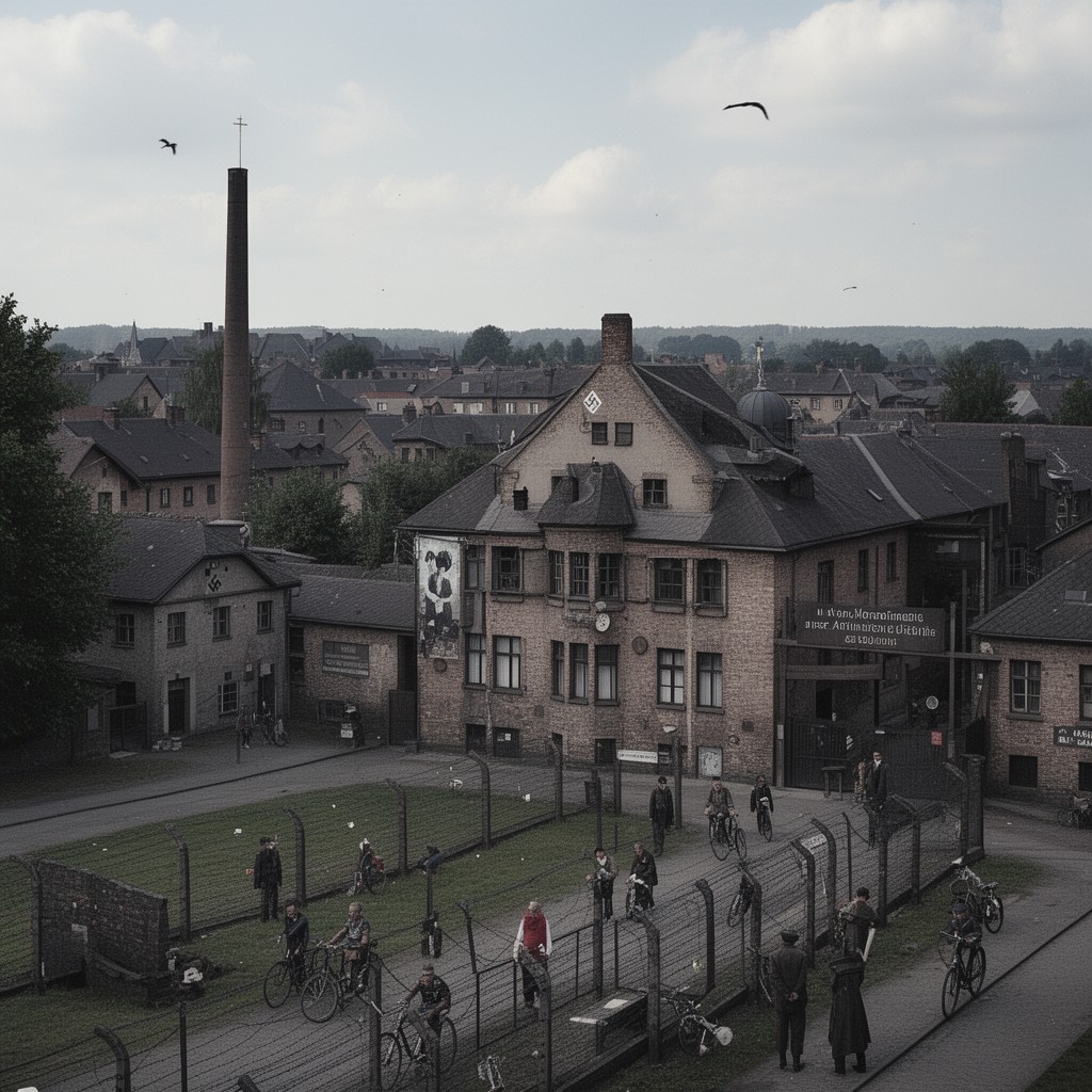 AI-generated illustration of SS Main Economic and Administrative Office