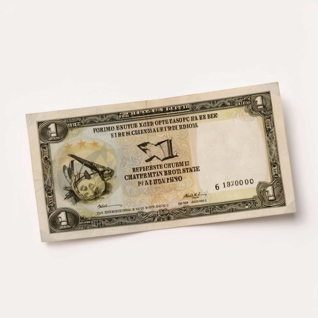 AI-generated illustration of Cuban peso