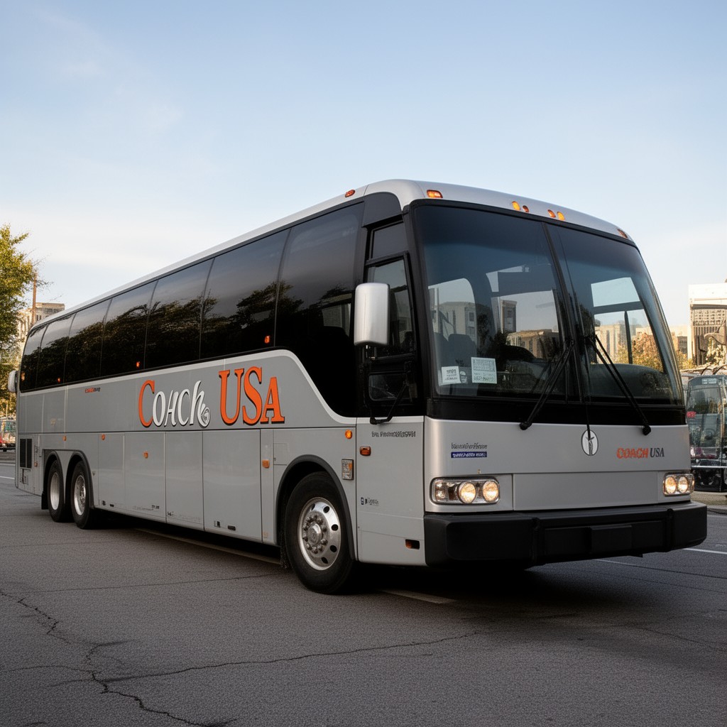 AI-generated illustration of Coach USA