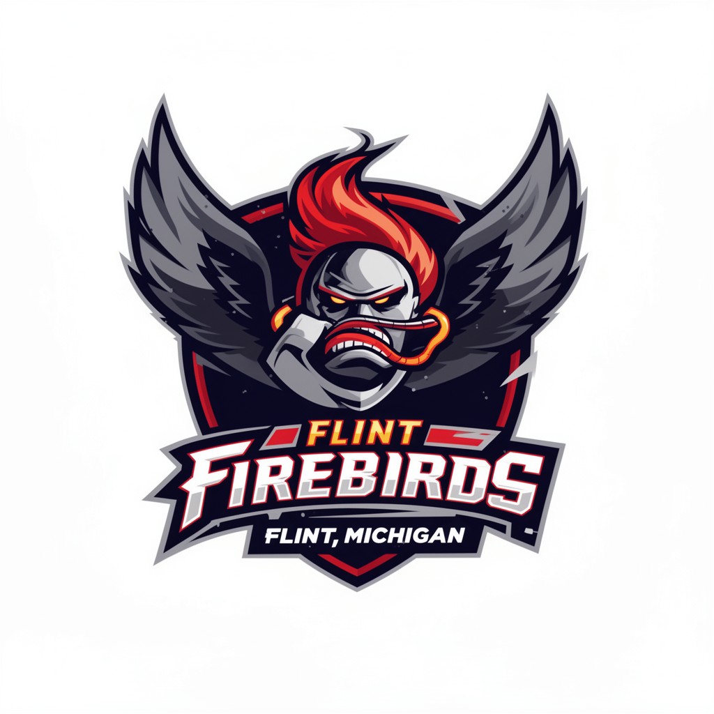 AI-generated illustration of Flint Firebirds
