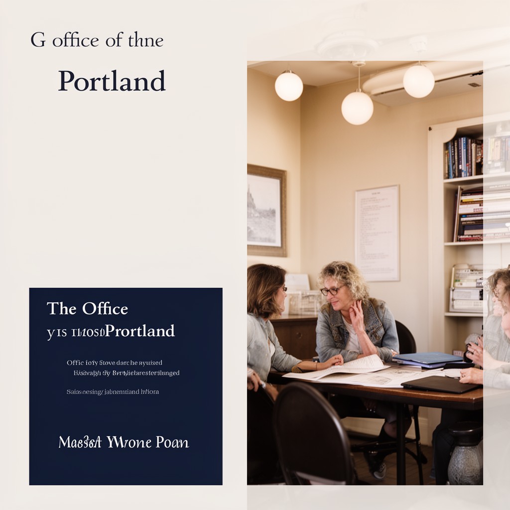 AI-generated illustration of Office of the Mayor of Portland
