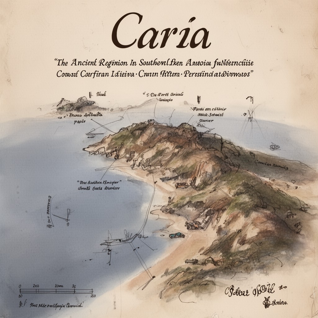 AI-generated illustration of Caria