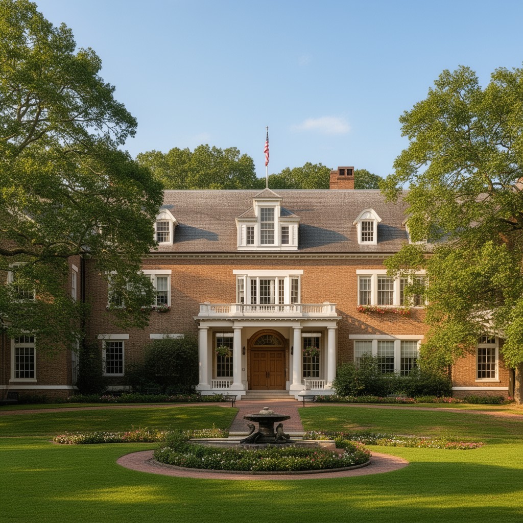 AI-generated illustration of Deerfield Academy