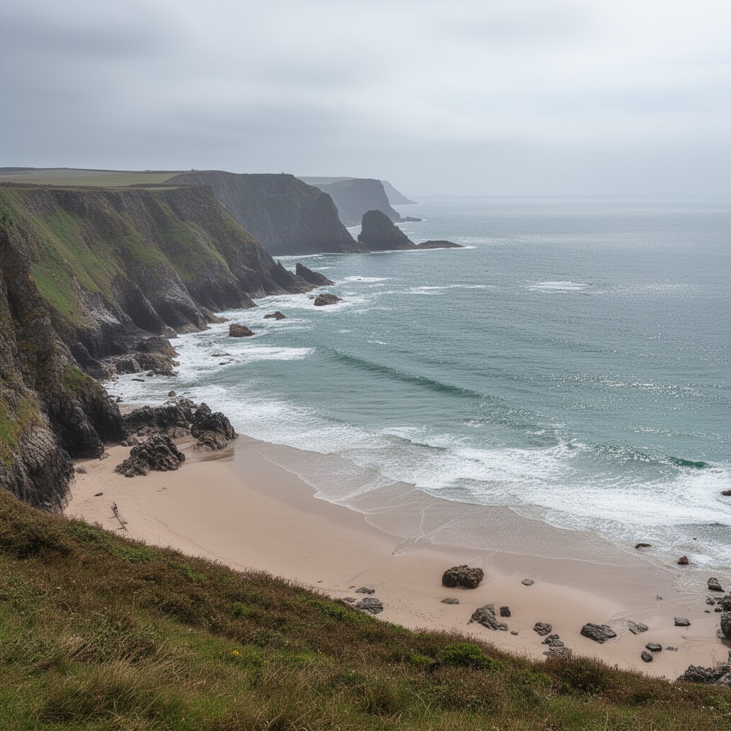 AI-generated illustration of Pembrokeshire Coast National Park