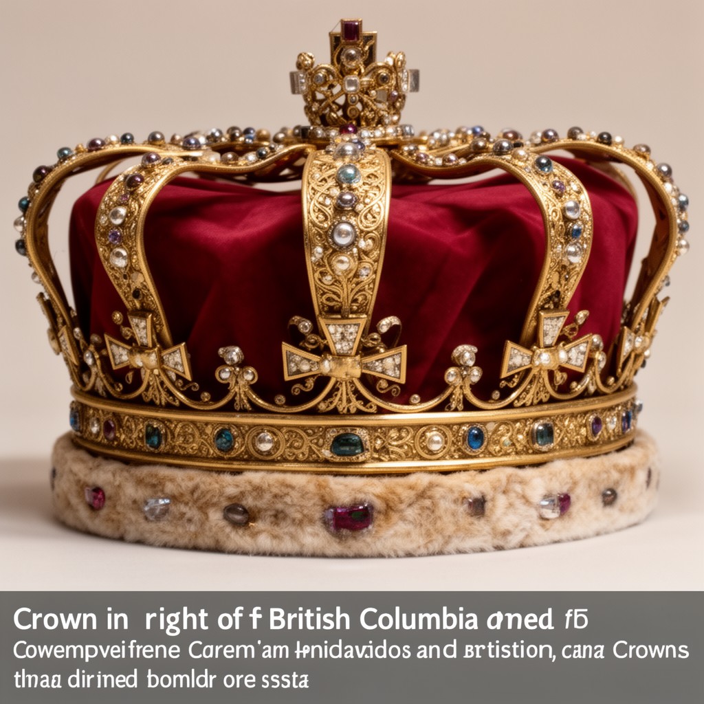 AI-generated illustration of Crown in right of British Columbia