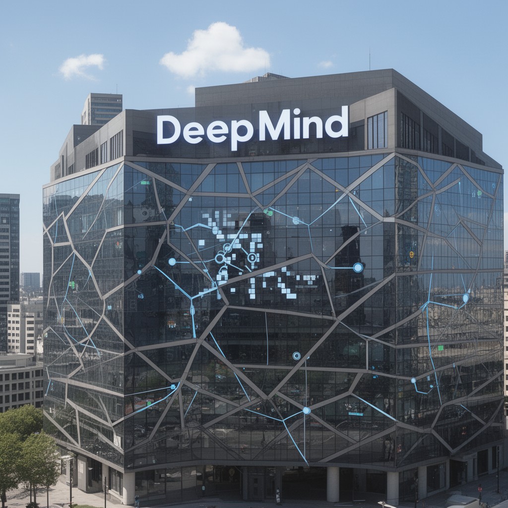 AI-generated illustration of DeepMind