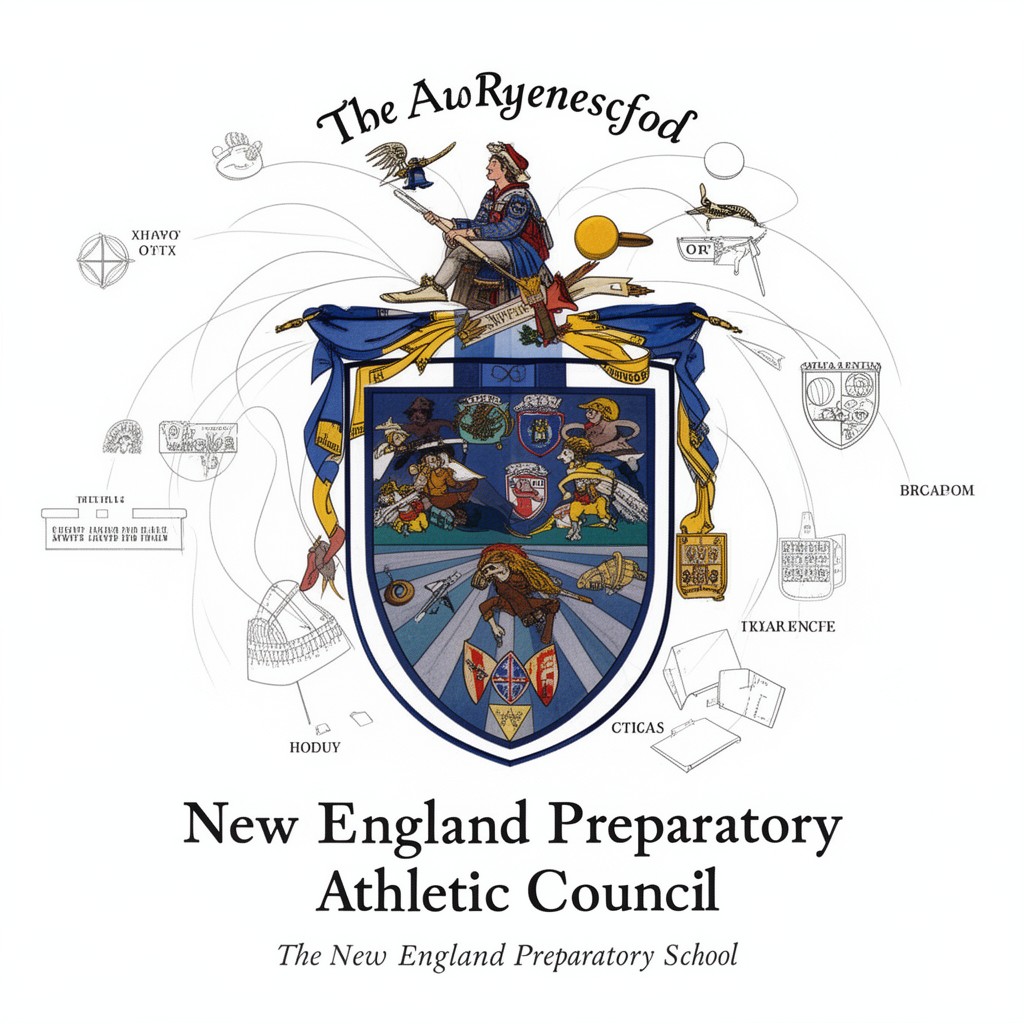 AI-generated illustration of New England Preparatory School Athletic Council
