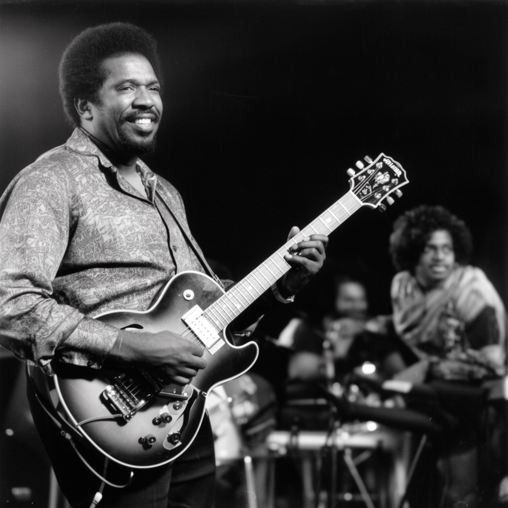 AI-generated illustration of Albert King