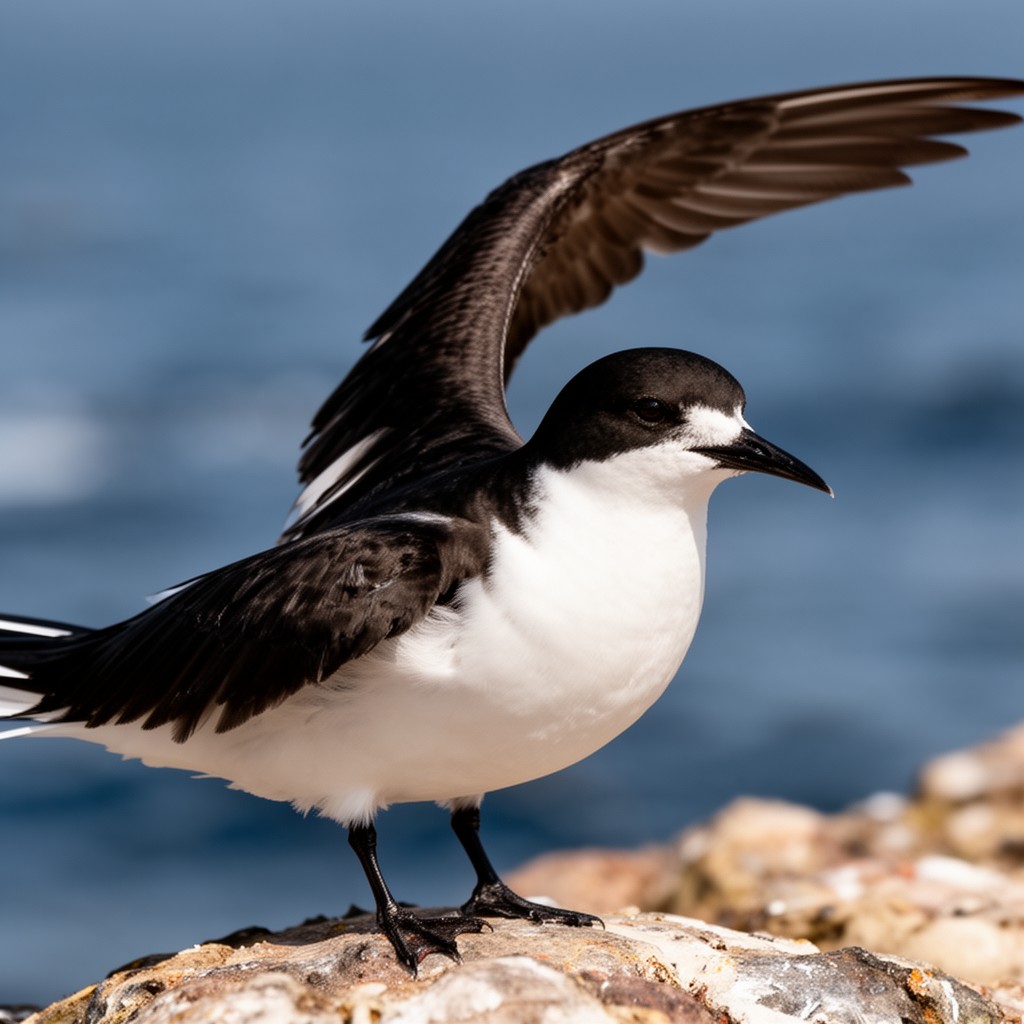 AI-generated illustration of sooty tern