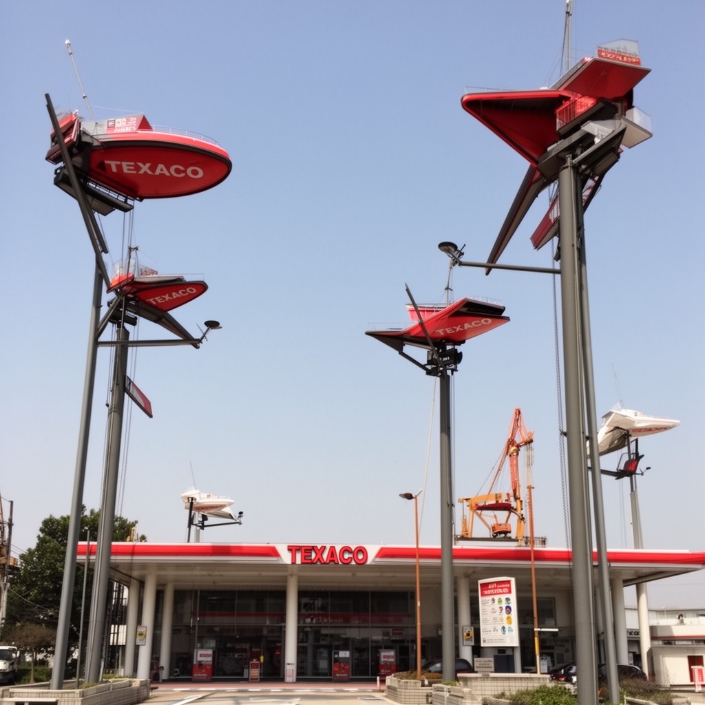 AI-generated illustration of Texaco