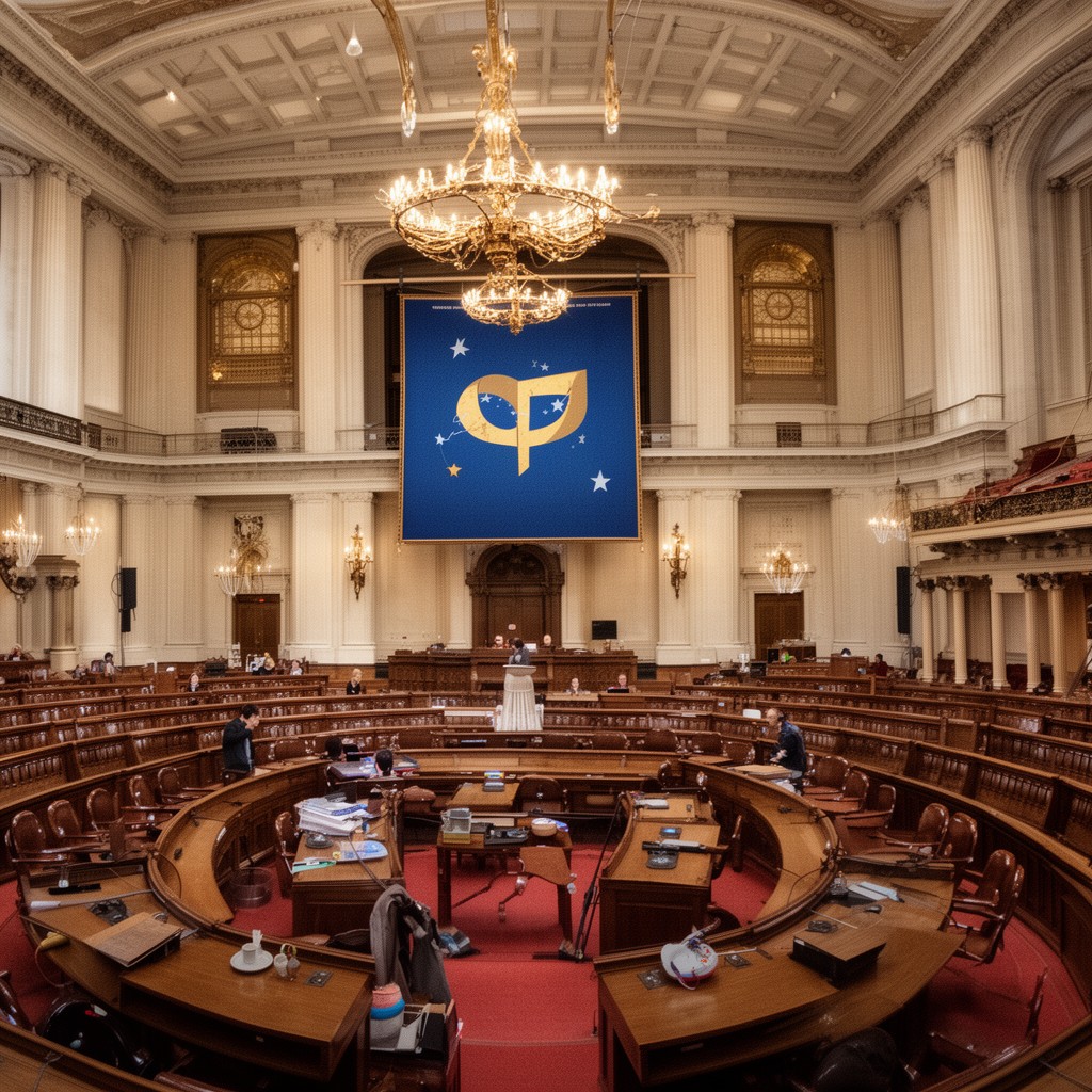 AI-generated illustration of Connecticut General Assembly