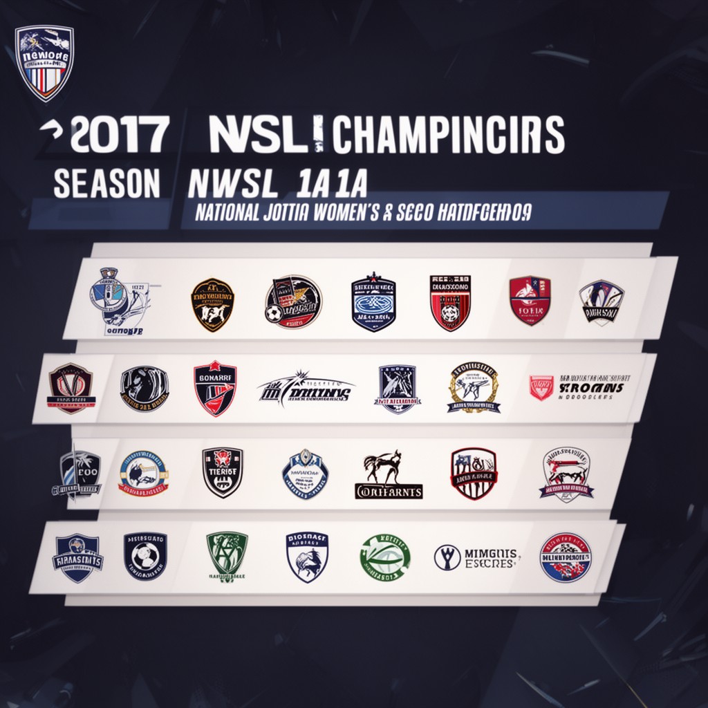 AI-generated illustration of 2017 NWSL season