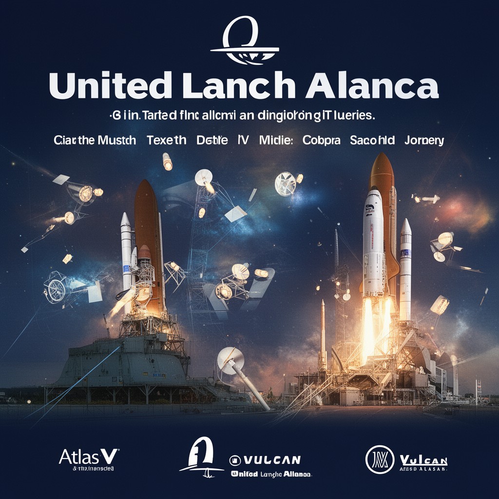 AI-generated illustration of United Launch Alliance