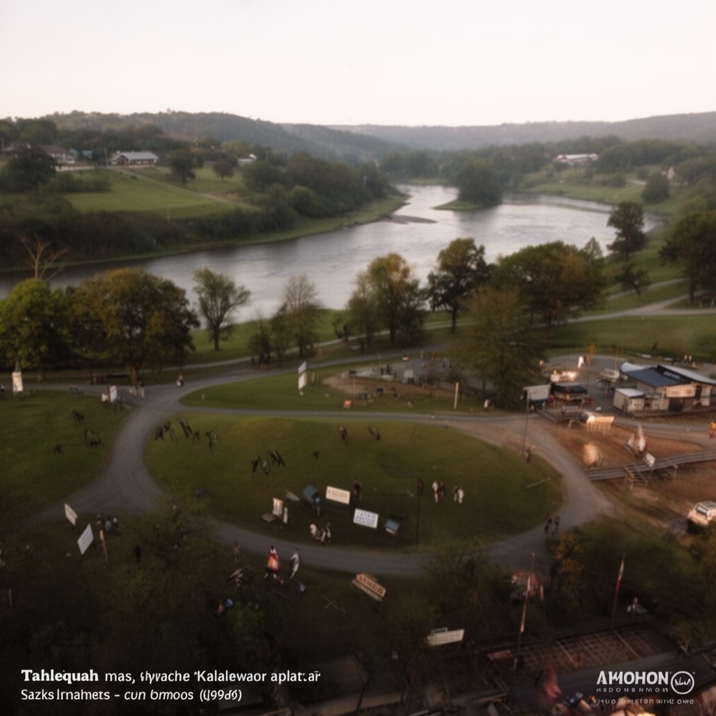 AI-generated illustration of Tahlequah