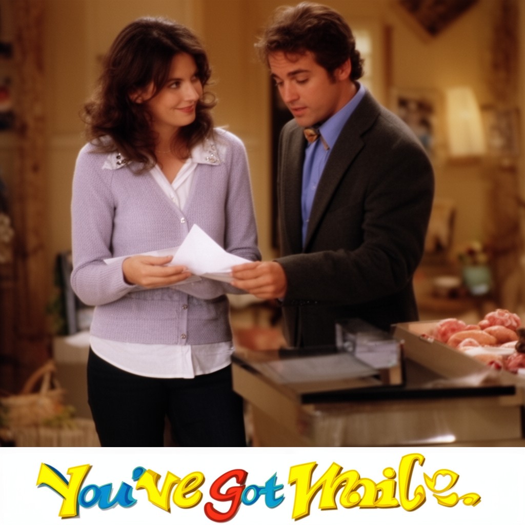 AI-generated illustration of You’ve Got Mail