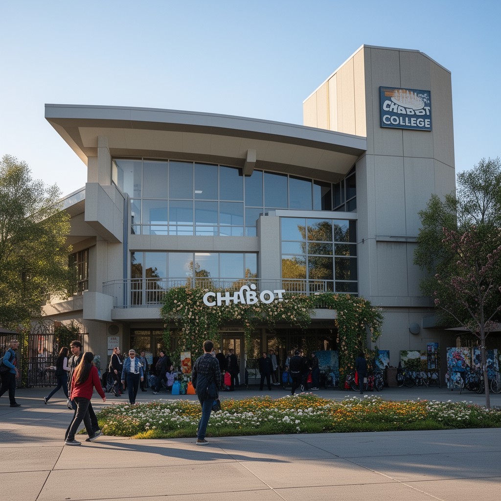 AI-generated illustration of Chabot College