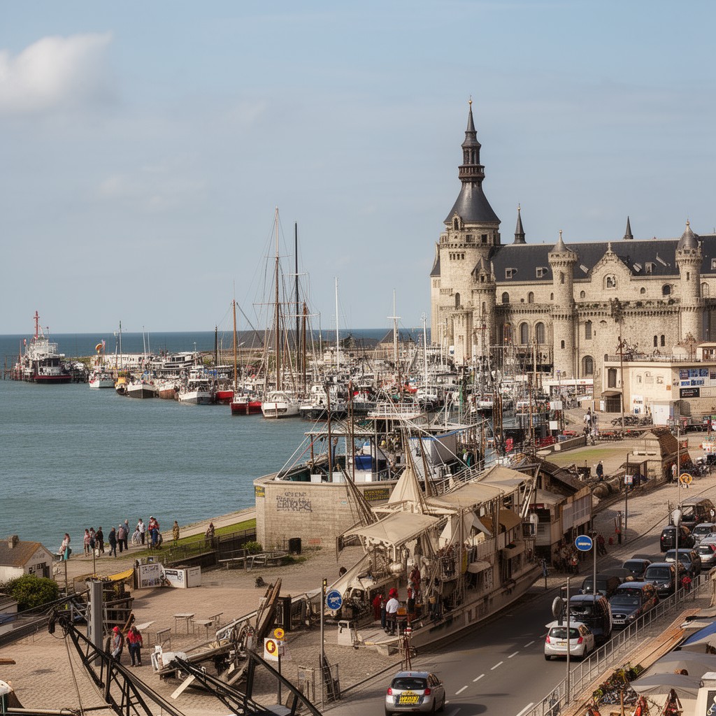 AI-generated illustration of Pas-de-Calais