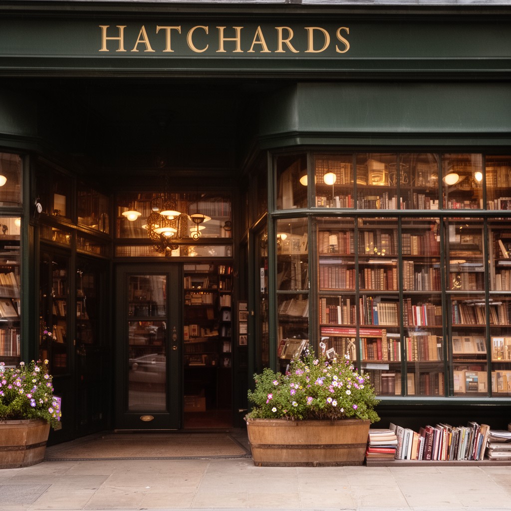 AI-generated illustration of Hatchards