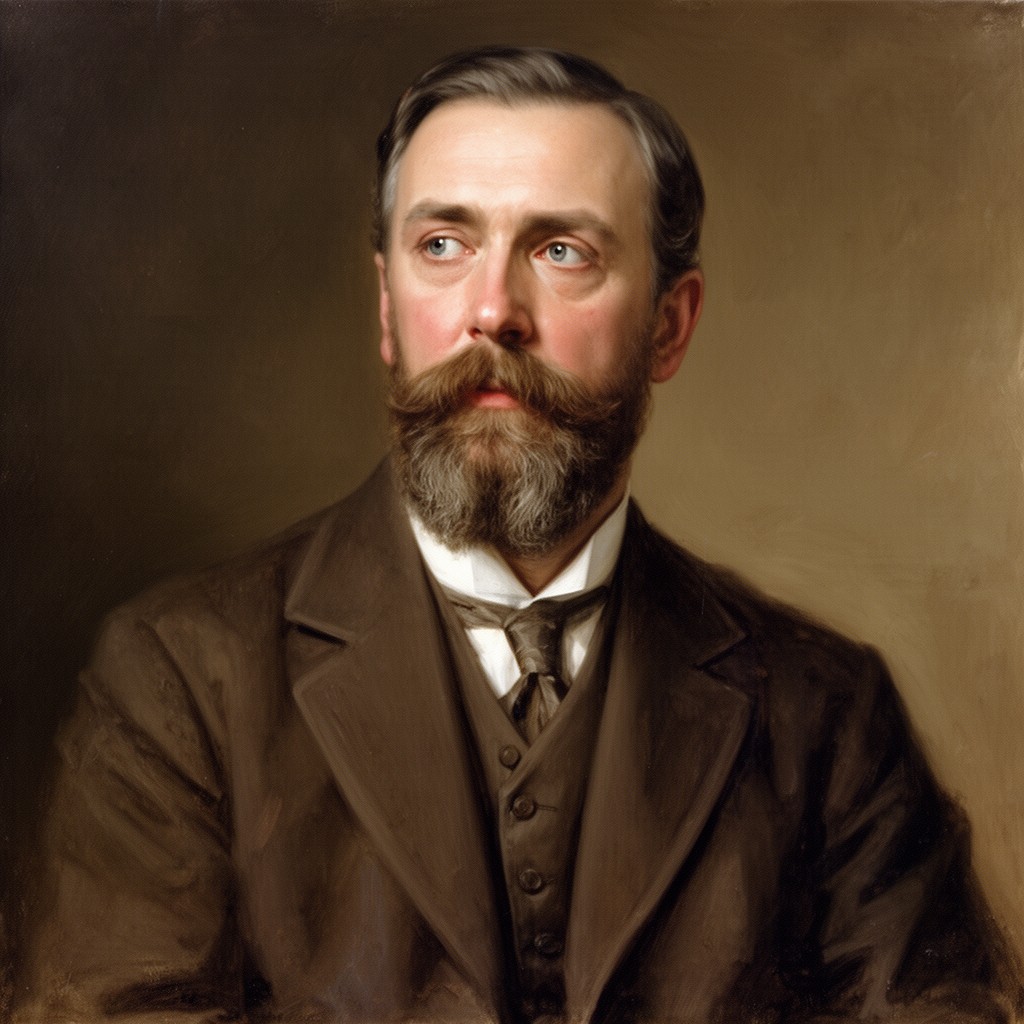 AI-generated illustration of Eugen von Böhm-Bawerk