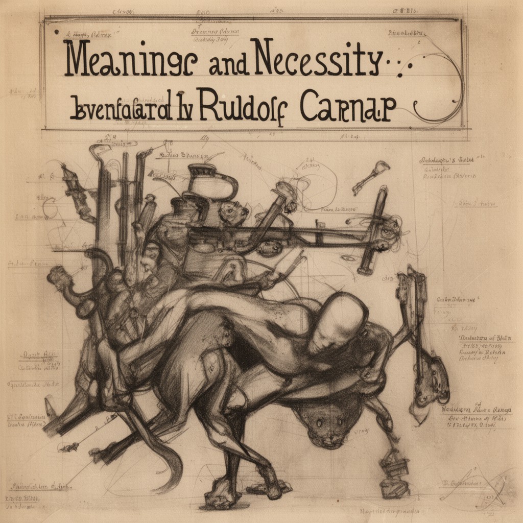AI-generated illustration of Meaning and Necessity