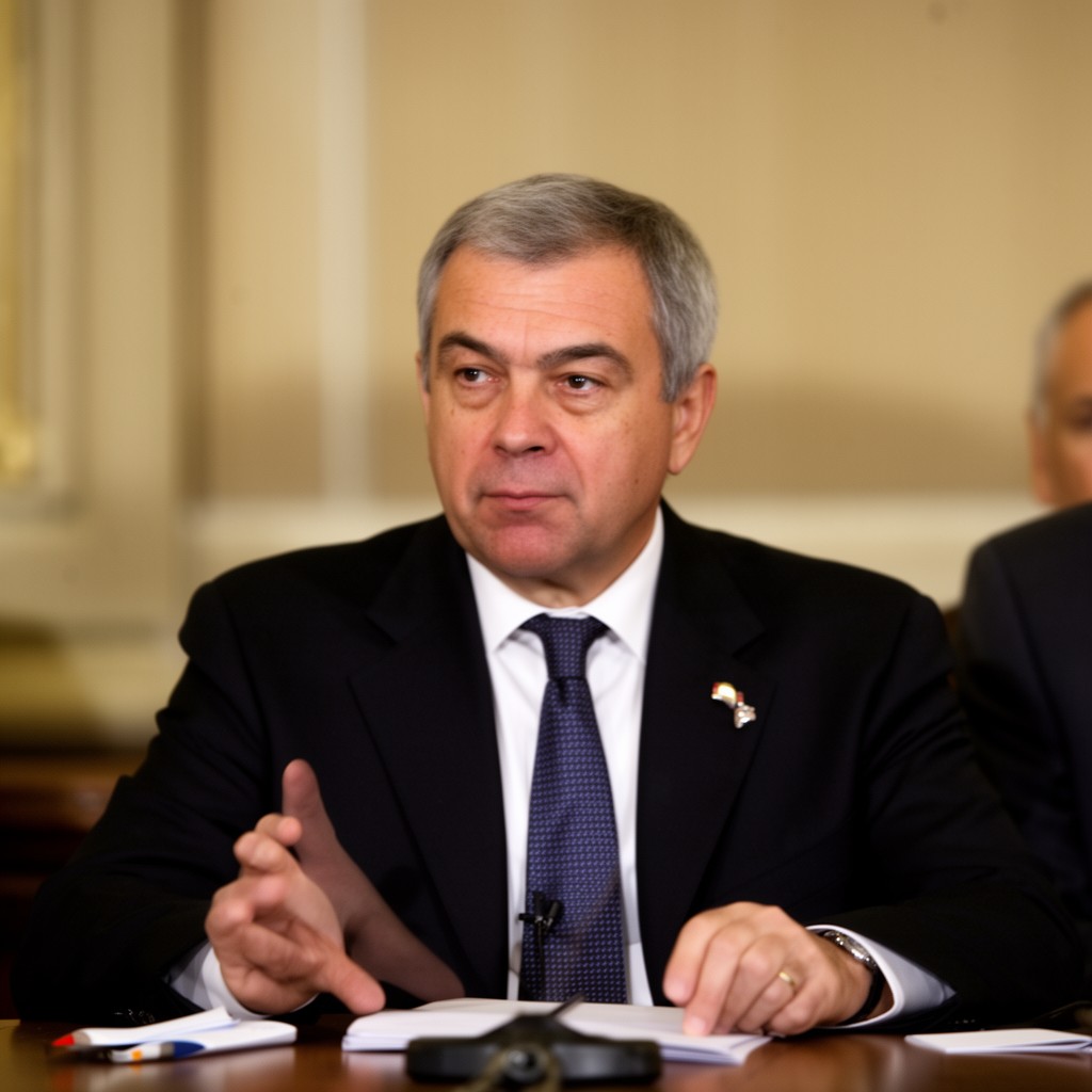 AI-generated illustration of Slobodan Milošević