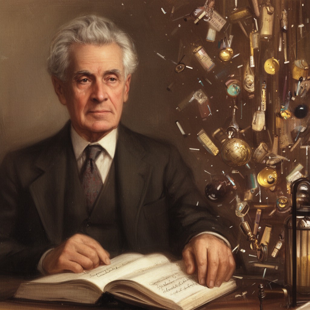 AI-generated illustration of Albert Schweitzer