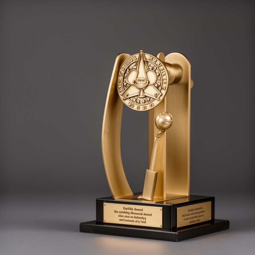 AI-generated illustration of Lou Gehrig Memorial Award