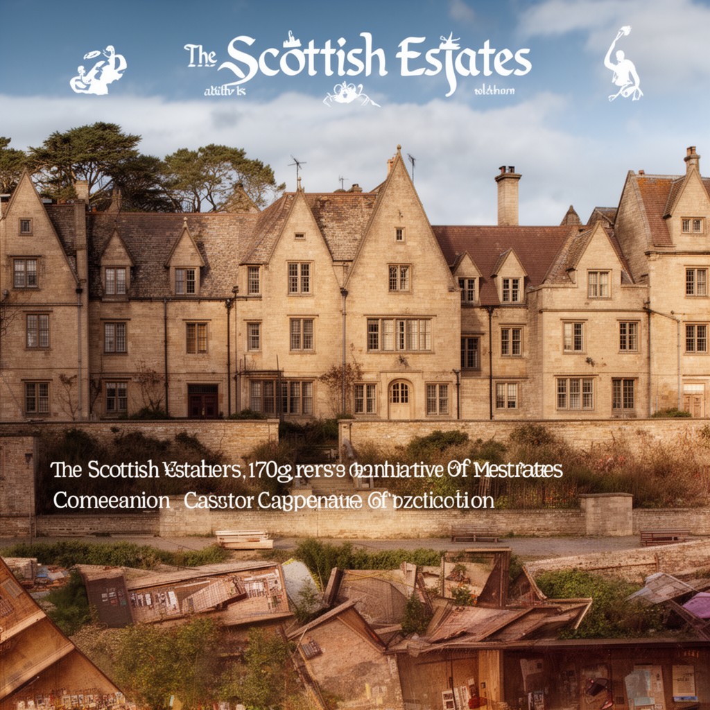 AI-generated illustration of Scottish Estates