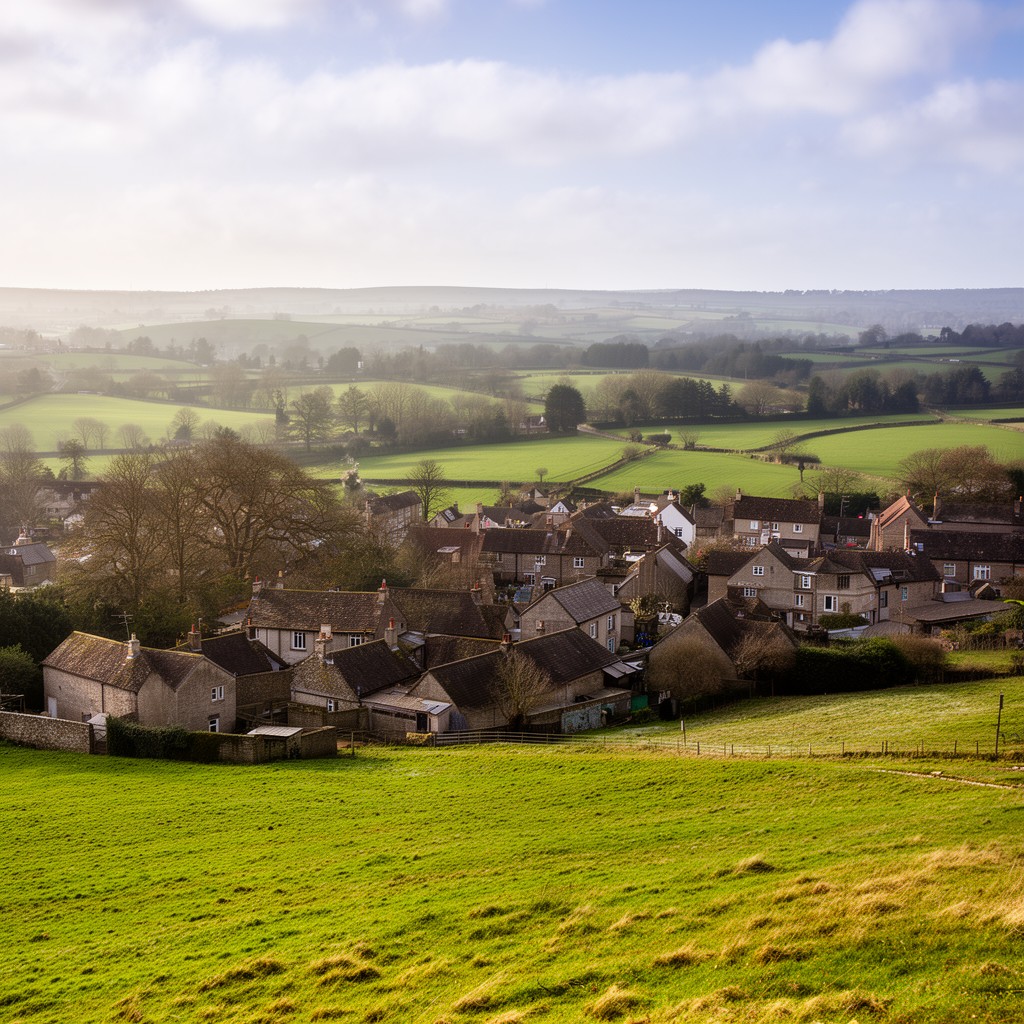 AI-generated illustration of Huntingdonshire
