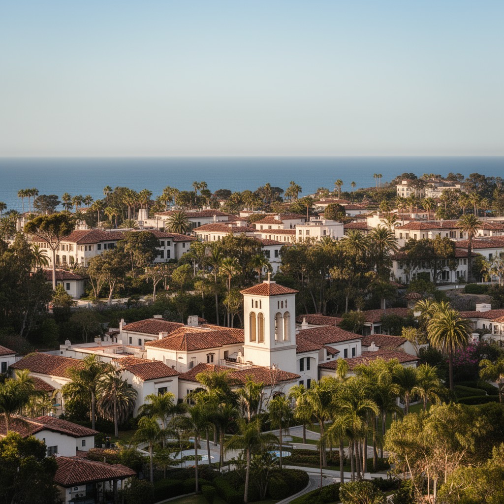 AI-generated illustration of University of San Diego