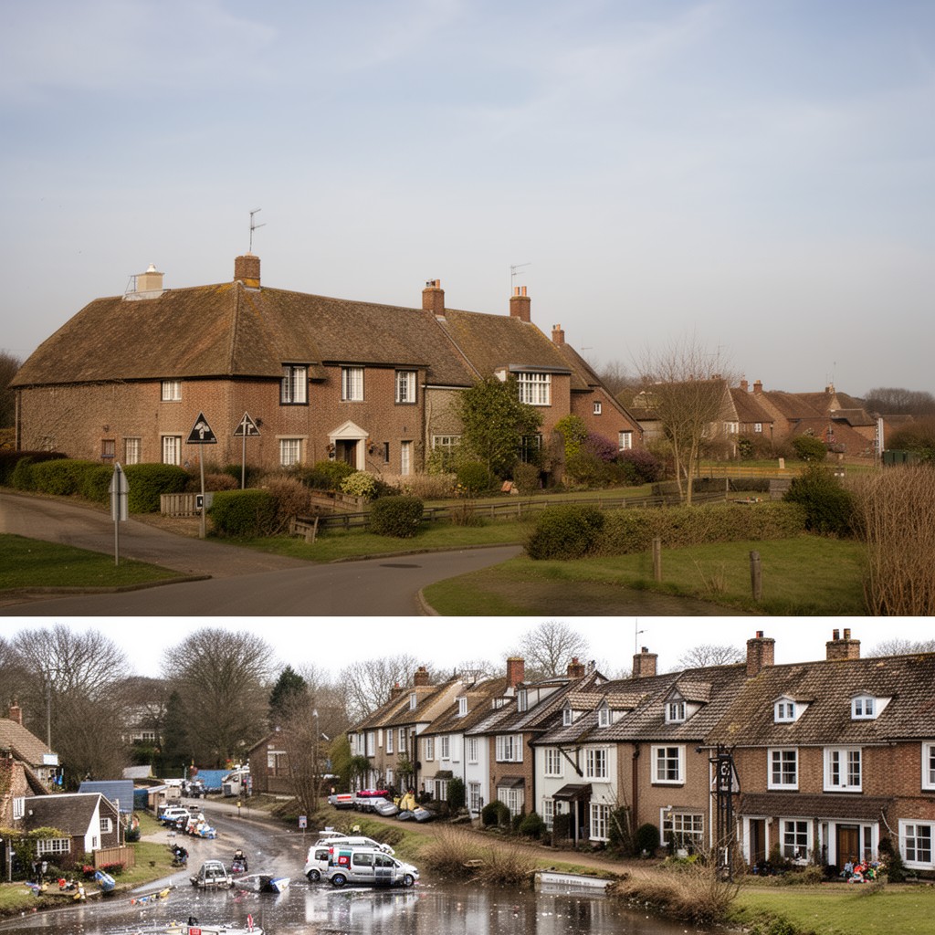 AI-generated illustration of Clenchwarton