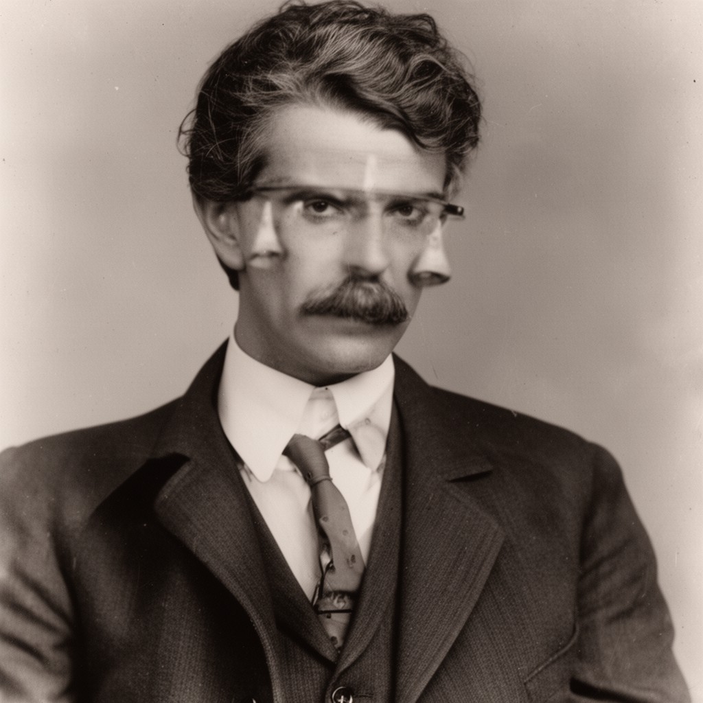 AI-generated illustration of Horace M. Kallen