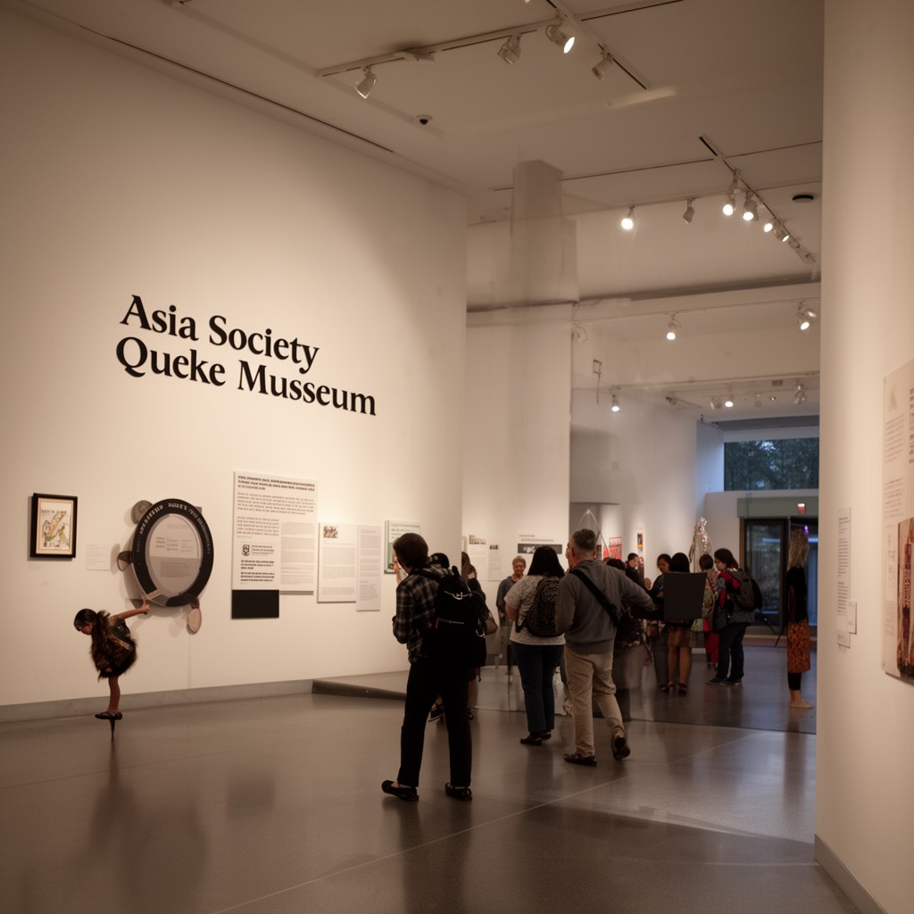 AI-generated illustration of Asia Society Museum