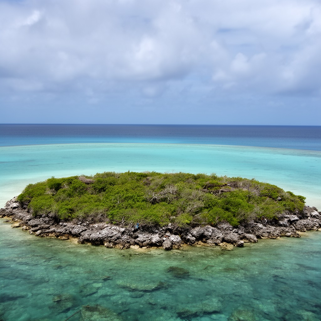 AI-generated illustration of Aur Atoll