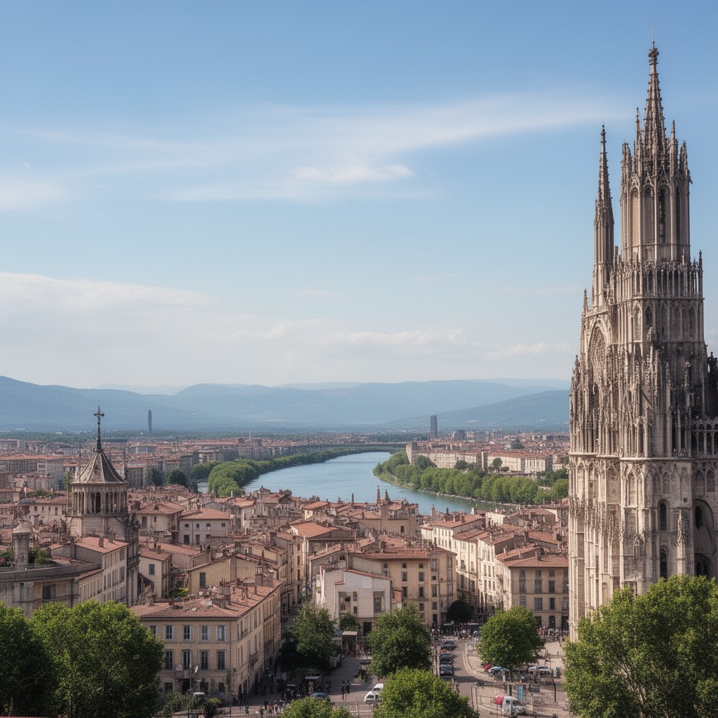 AI-generated illustration of Rhône
